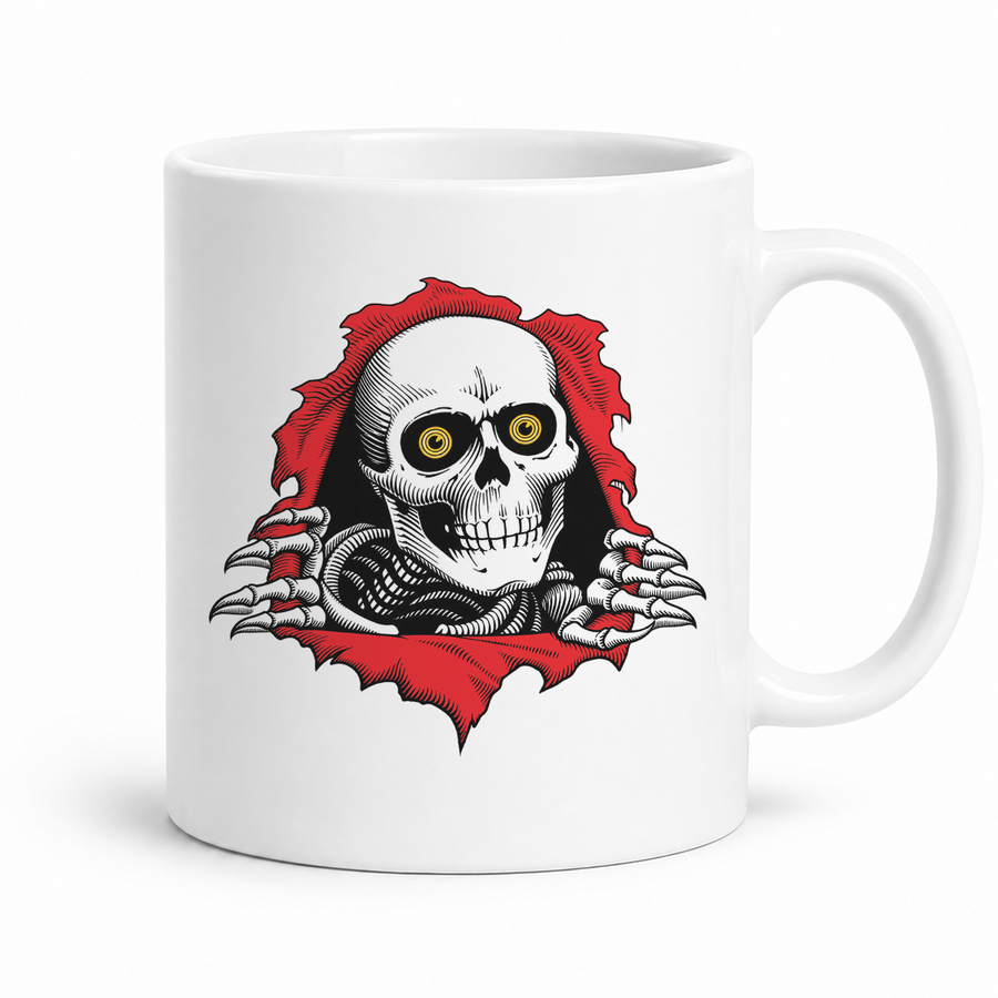 Ripper Skull Graphic Mug