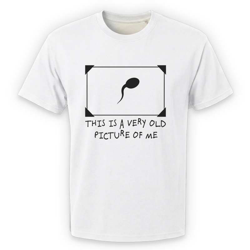 Very Old Picture of Me Funny Graphic T-Shirt