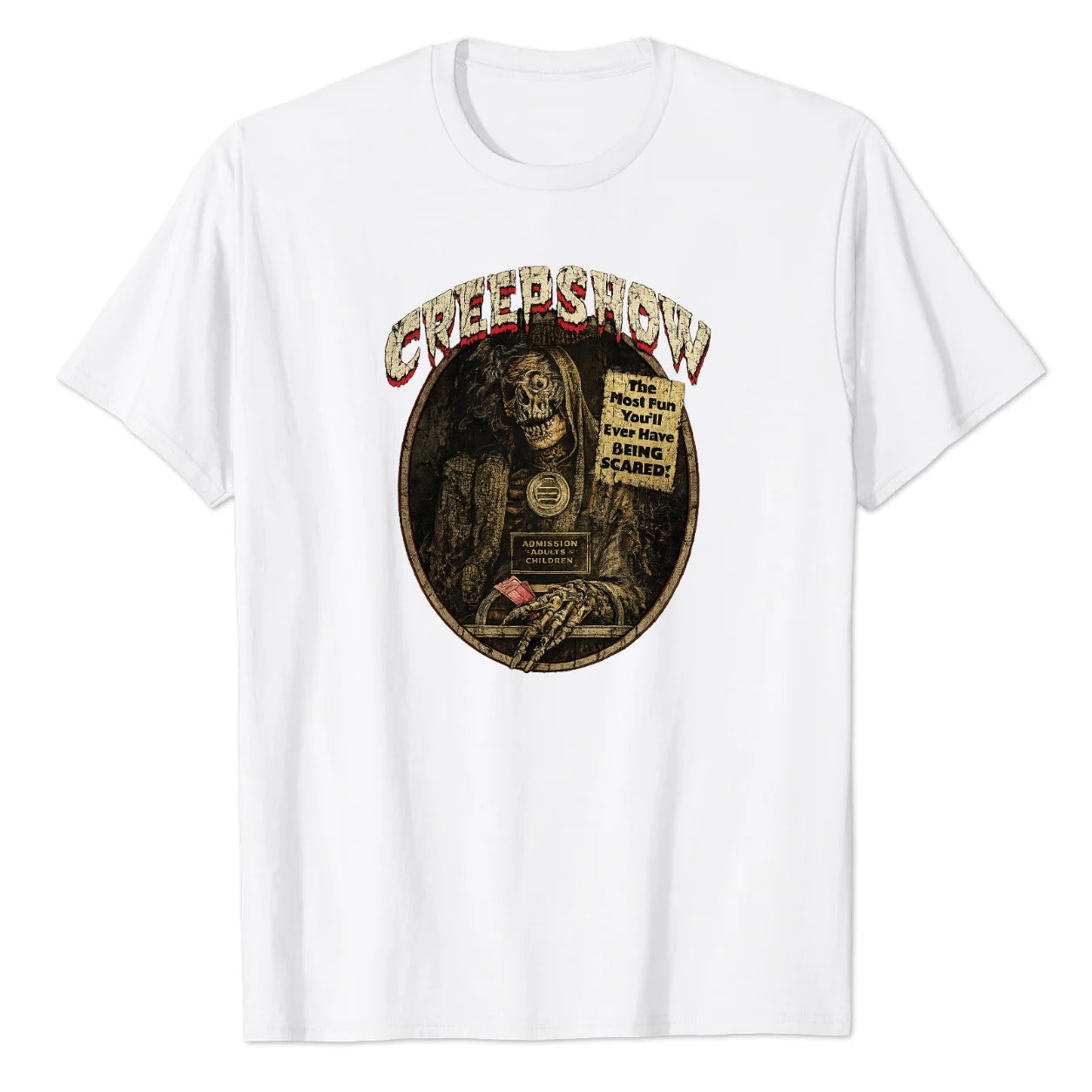Creepshow The Most Fun You'll Ever Have Being Scared Graphic Tee