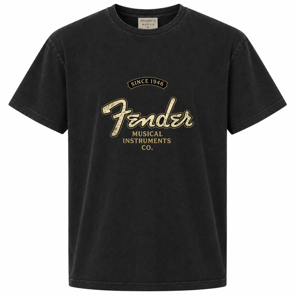 Since 1946 Musical Instruments Co Vintage Guitar Brand Graphic Tee