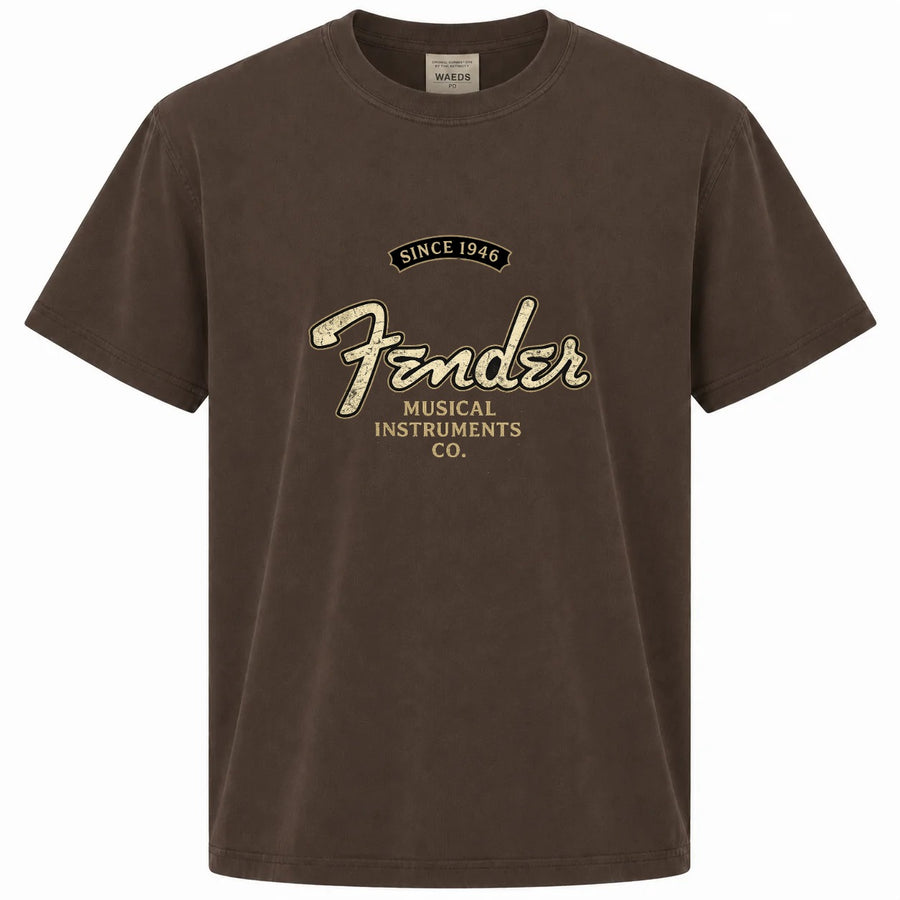 Since 1946 Musical Instruments Co Vintage Guitar Brand Graphic Tee