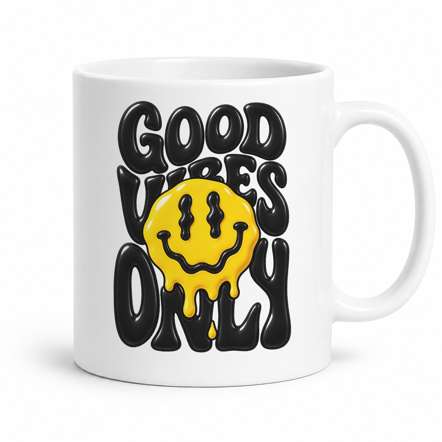 Good Vibes Only Graphic Mug