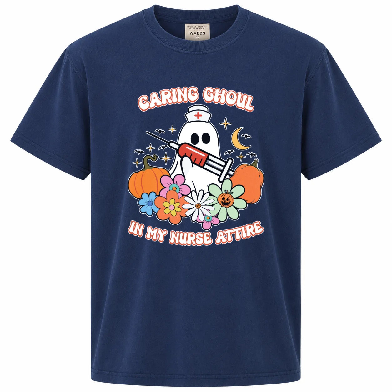 Caring Ghoul In My Nurse Attire Graphic Tee