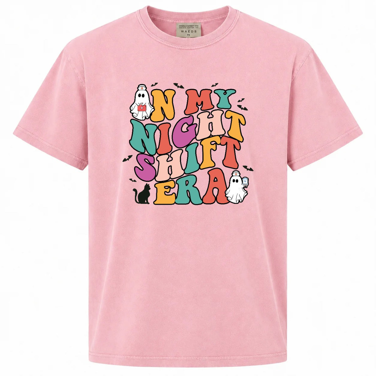 In My Night Shift Era Halloween Nurse Graphic Tee