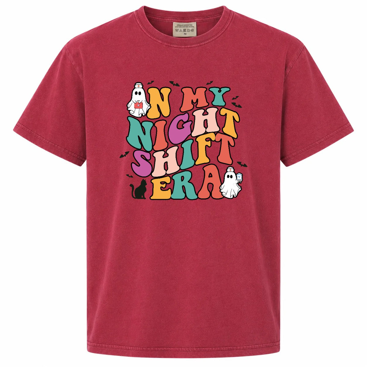 In My Night Shift Era Halloween Nurse Graphic Tee