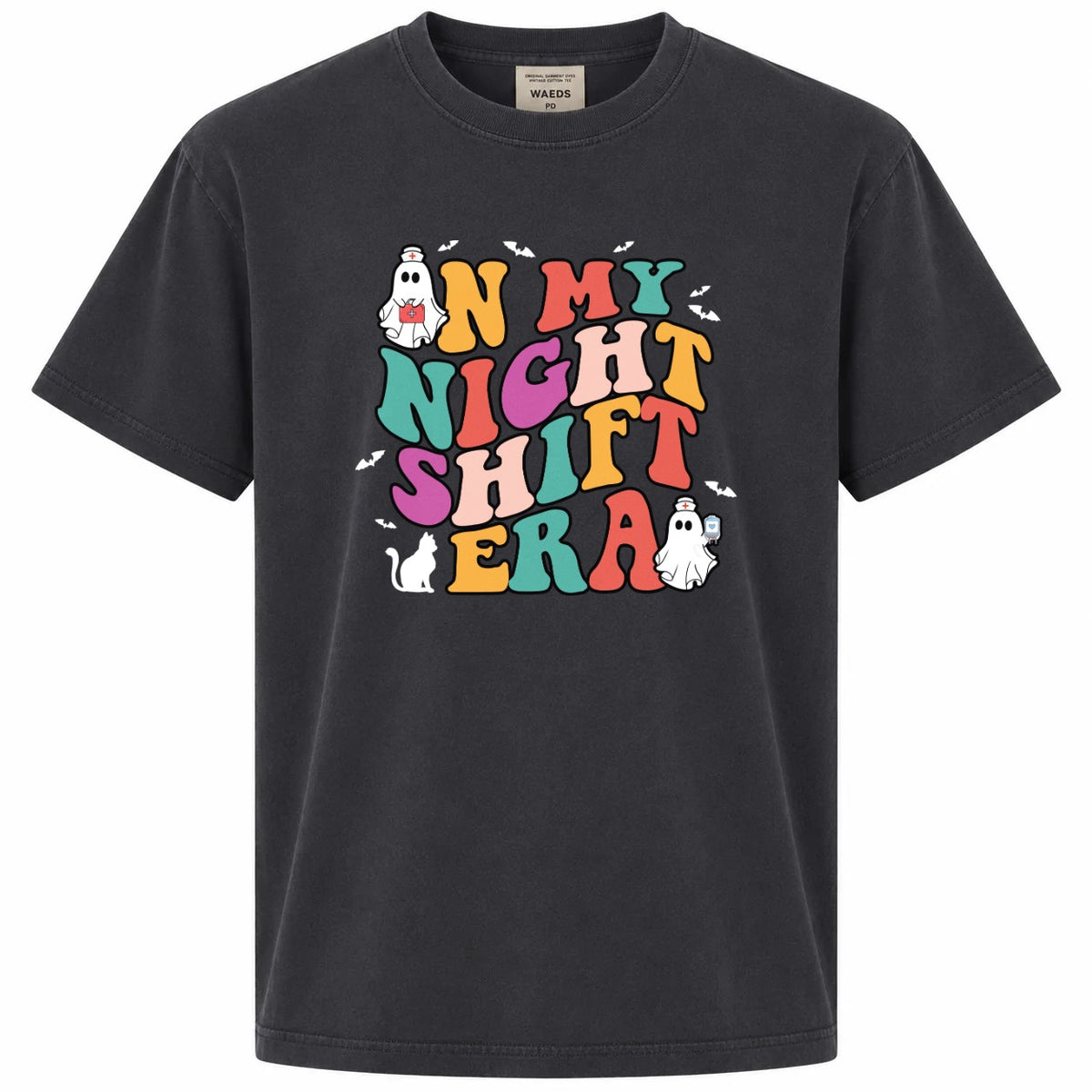 In My Night Shift Era Halloween Nurse Graphic Tee