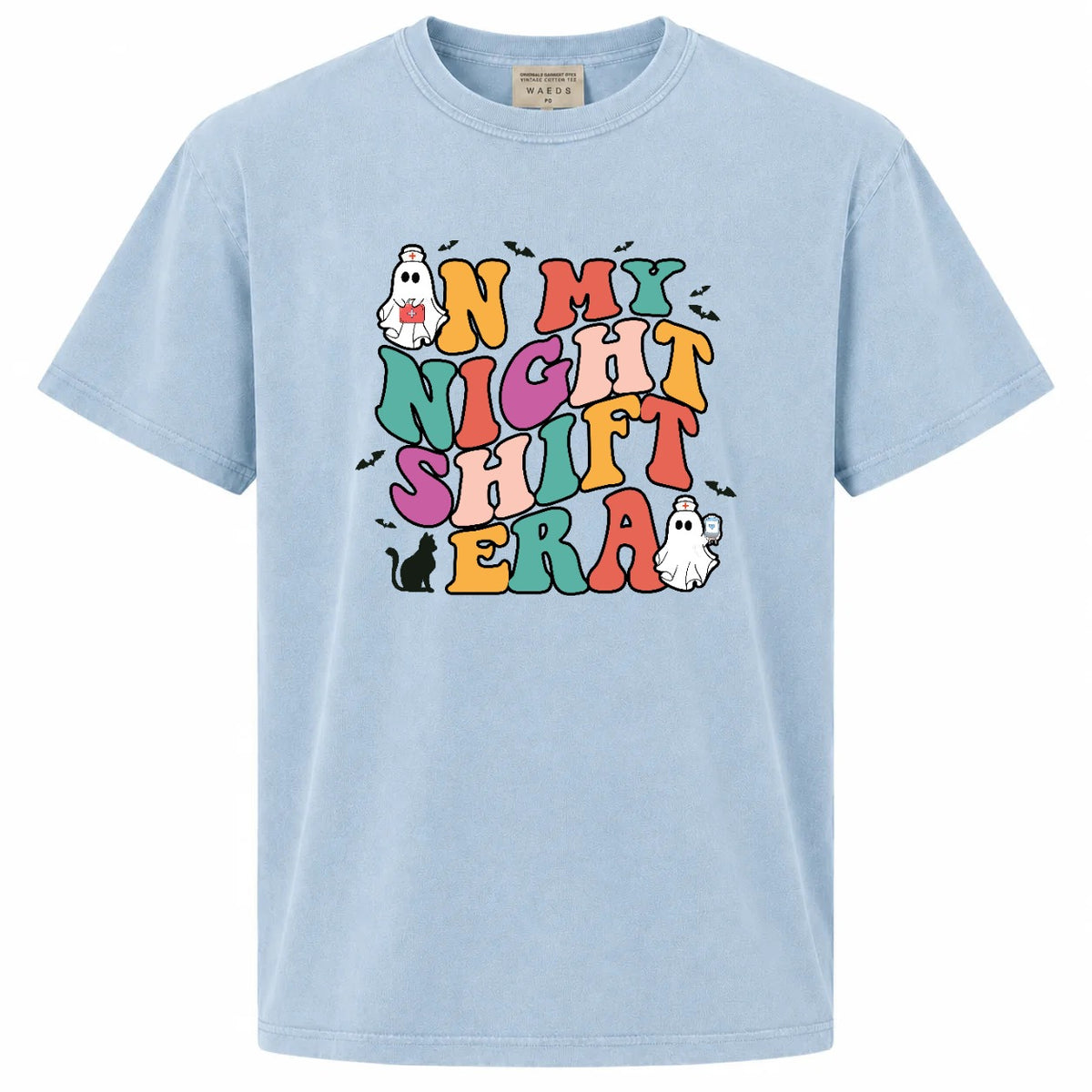 In My Night Shift Era Halloween Nurse Graphic Tee