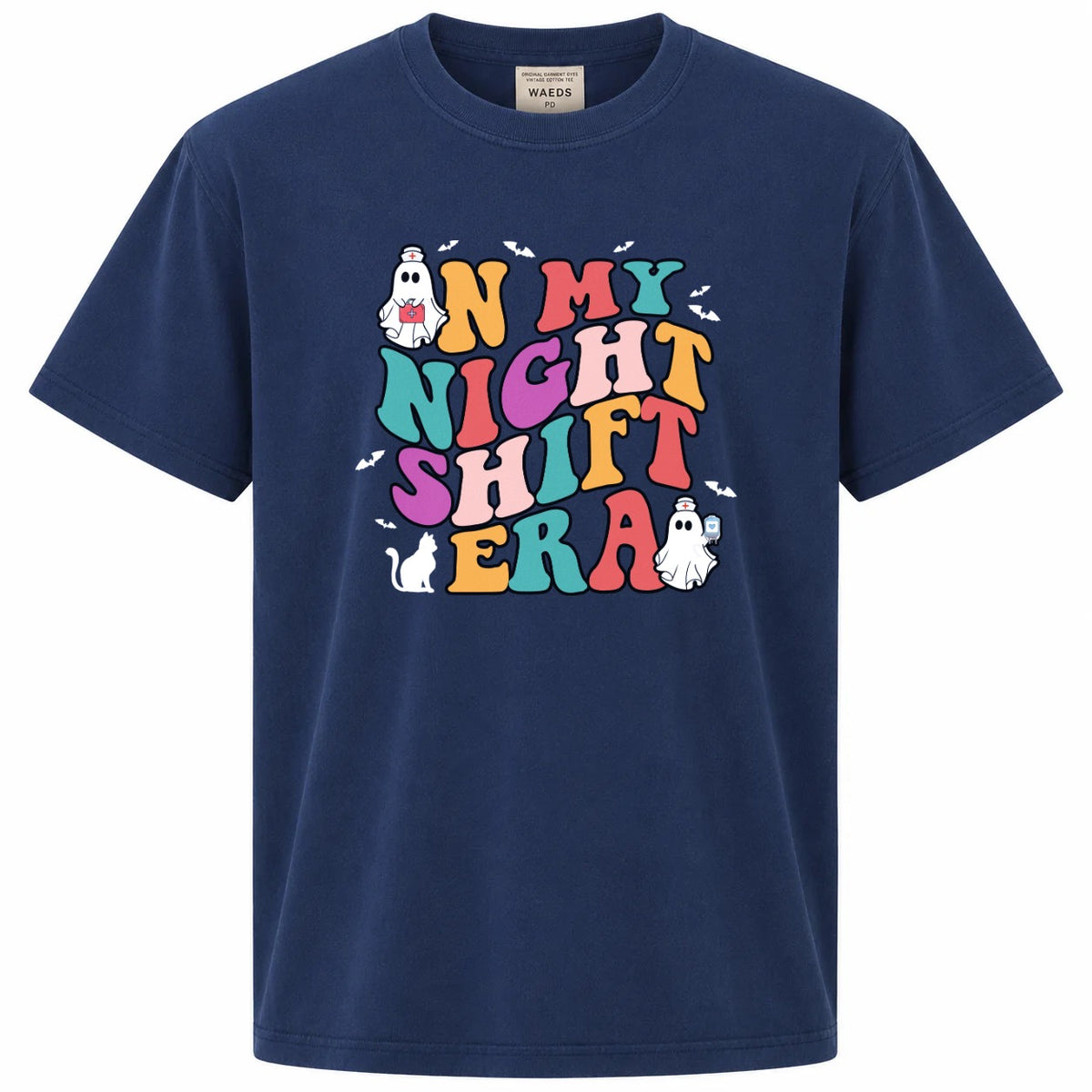 In My Night Shift Era Halloween Nurse Graphic Tee