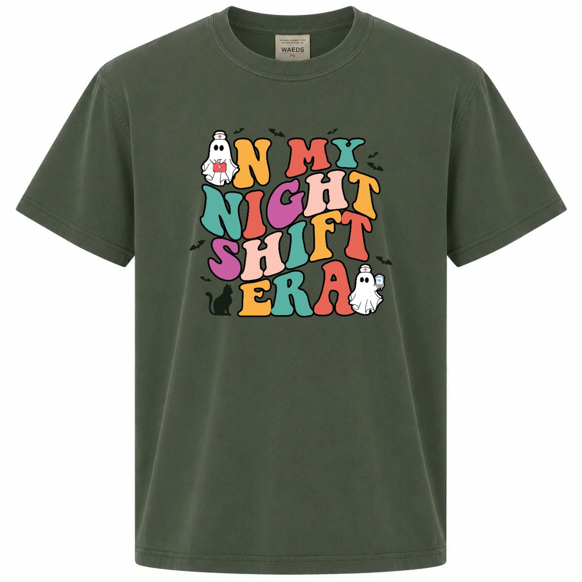 In My Night Shift Era Halloween Nurse Graphic Tee