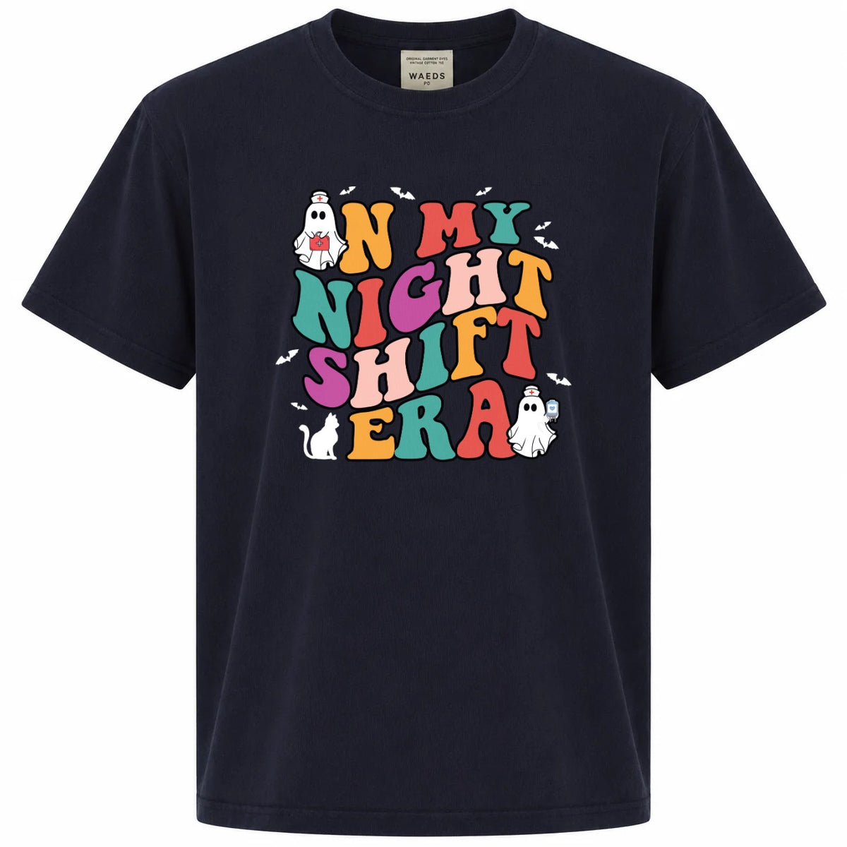 In My Night Shift Era Halloween Nurse Graphic Tee