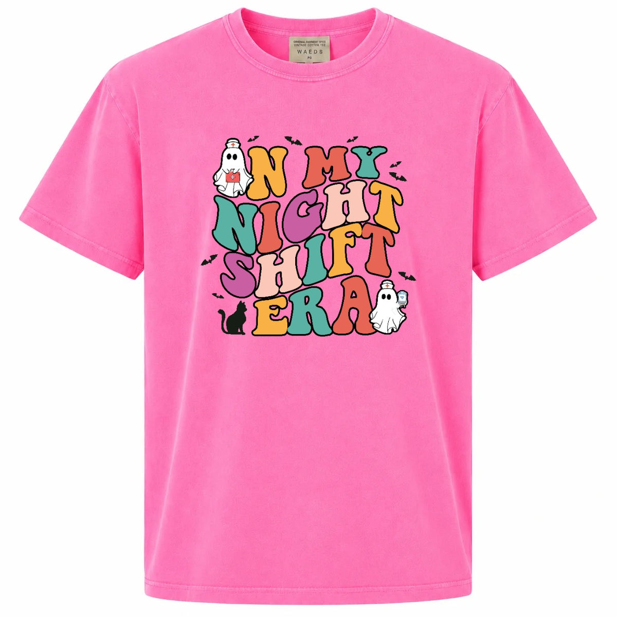 In My Night Shift Era Halloween Nurse Graphic Tee