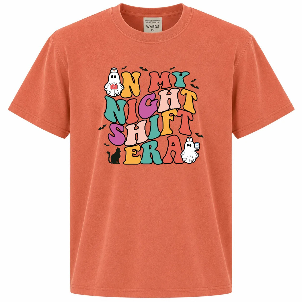 In My Night Shift Era Halloween Nurse Graphic Tee