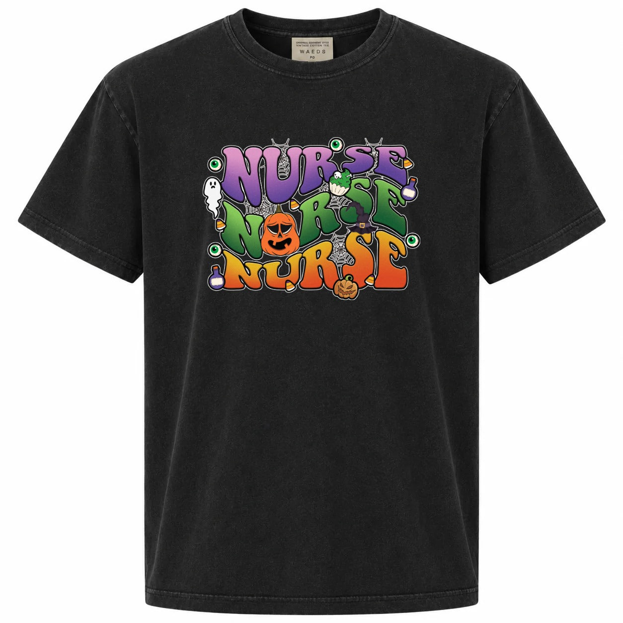 Nurse Nurse Nurse Halloween Graphic Tee