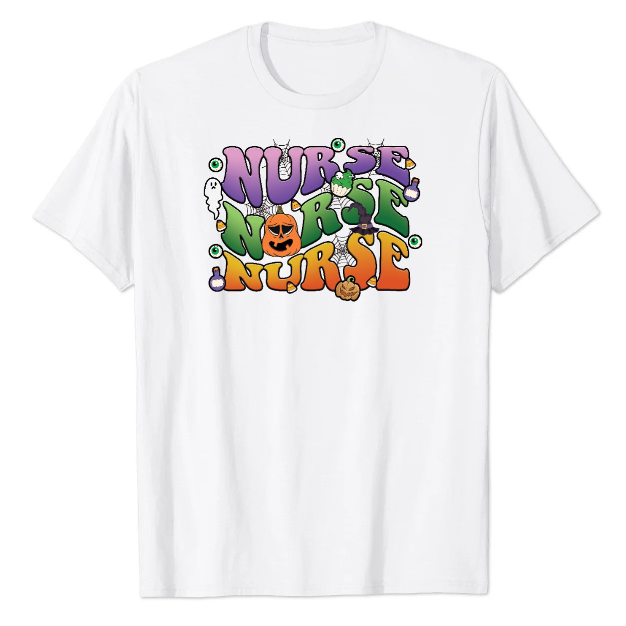 Nurse Nurse Nurse Halloween Graphic Tee