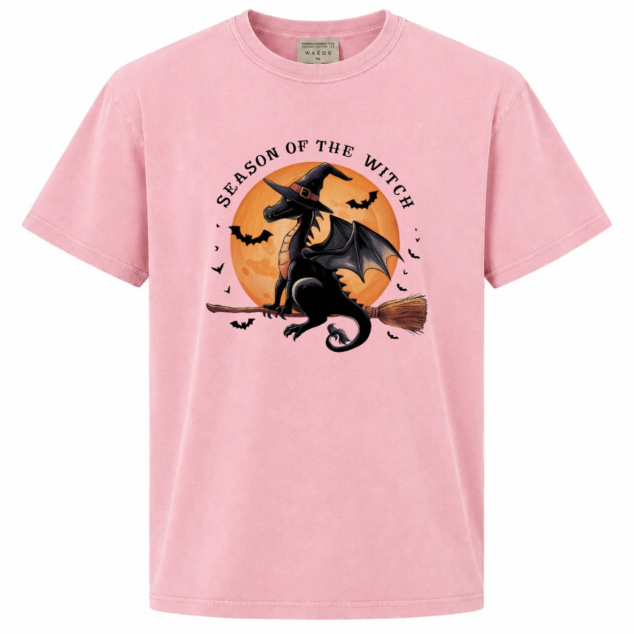 Season of the Witch Dragon Broomstick Graphic Tee