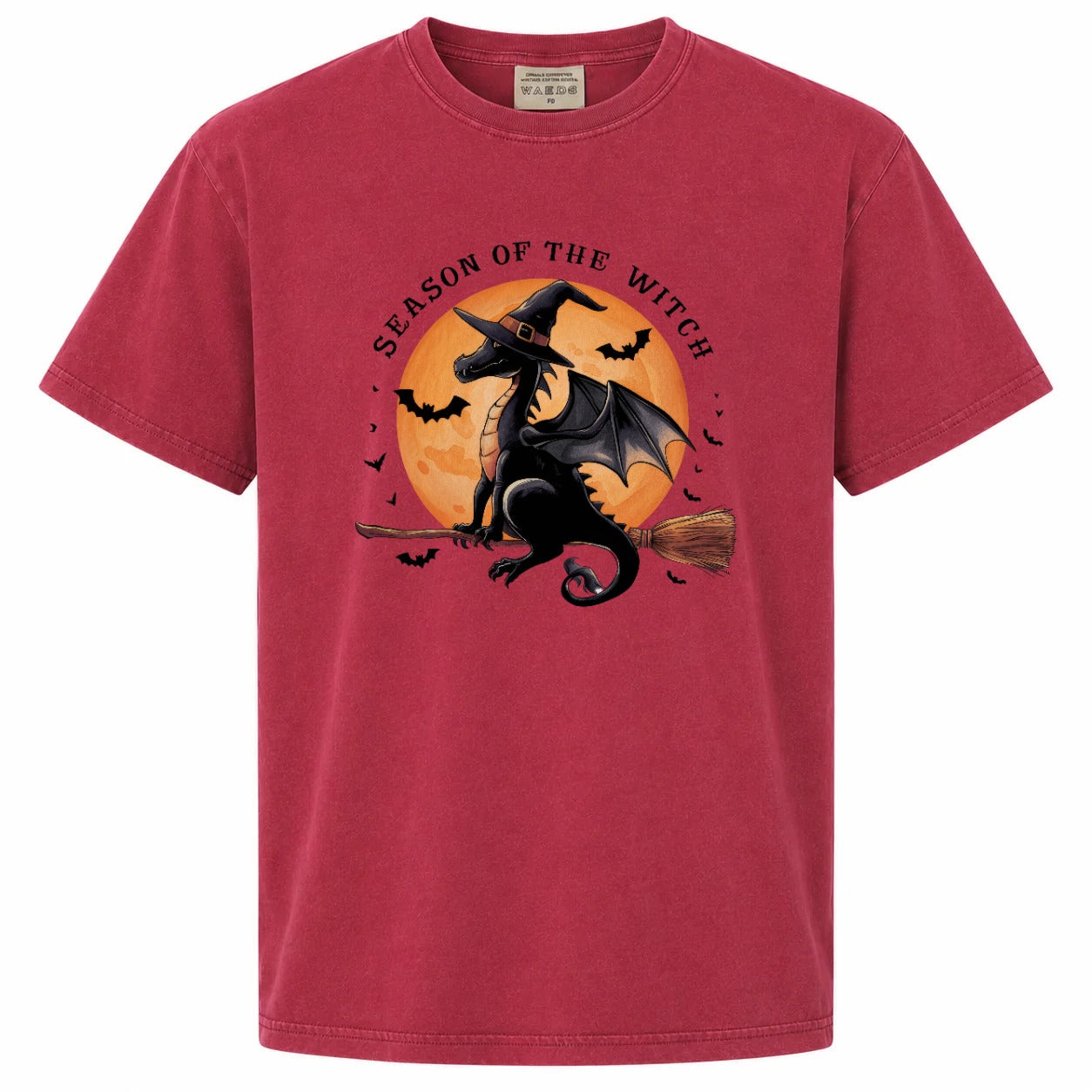 Season of the Witch Dragon Broomstick Graphic Tee
