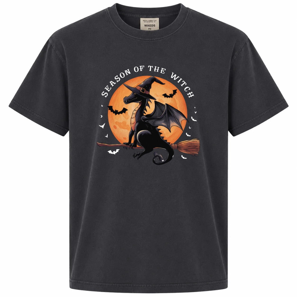 Season of the Witch Dragon Broomstick Graphic Tee