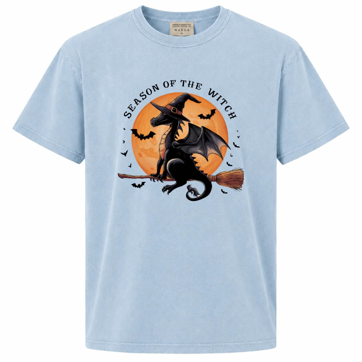 Season of the Witch Dragon Broomstick Graphic Tee