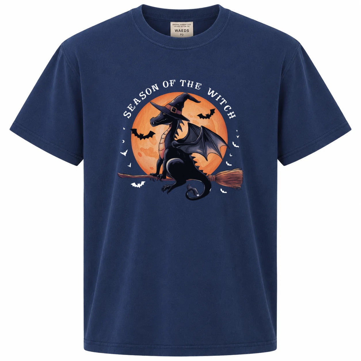 Season of the Witch Dragon Broomstick Graphic Tee