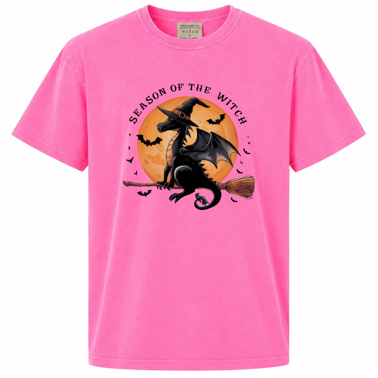 Season of the Witch Dragon Broomstick Graphic Tee