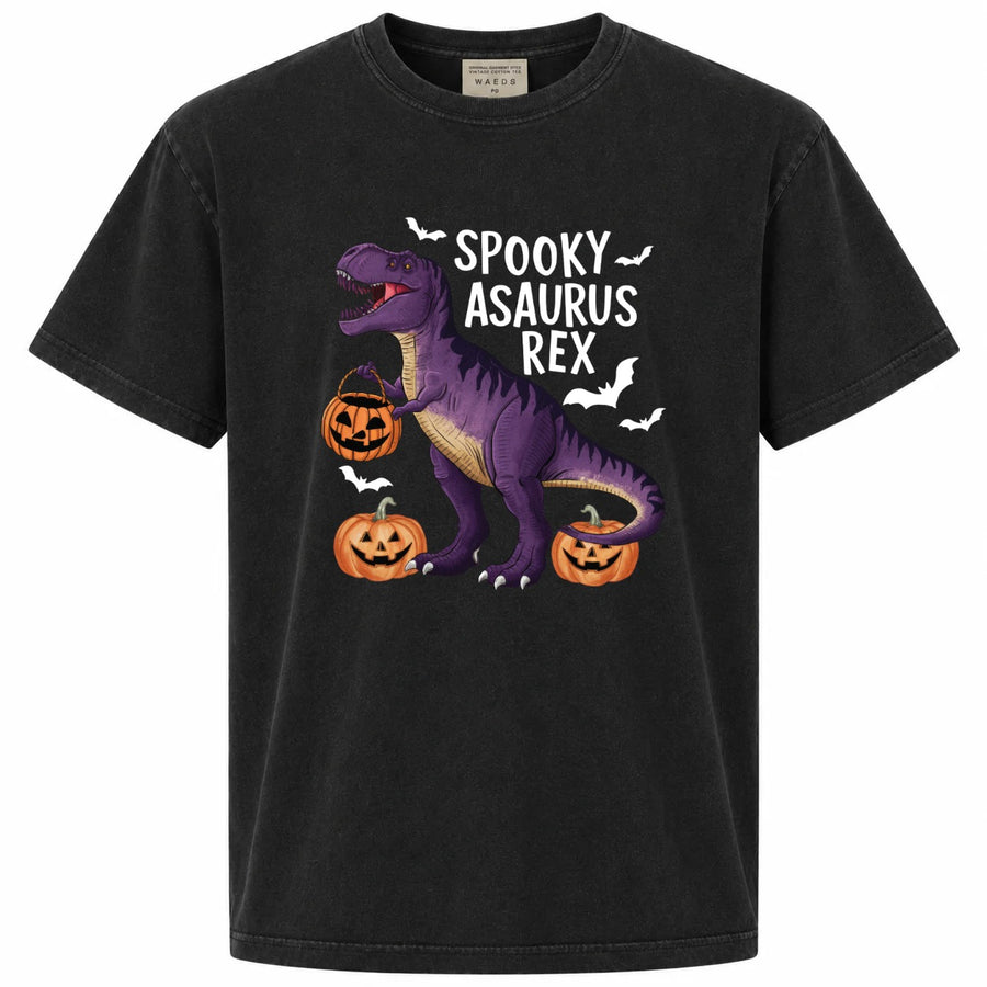 Spooky Asaurus Rex Halloween Graphic Tee