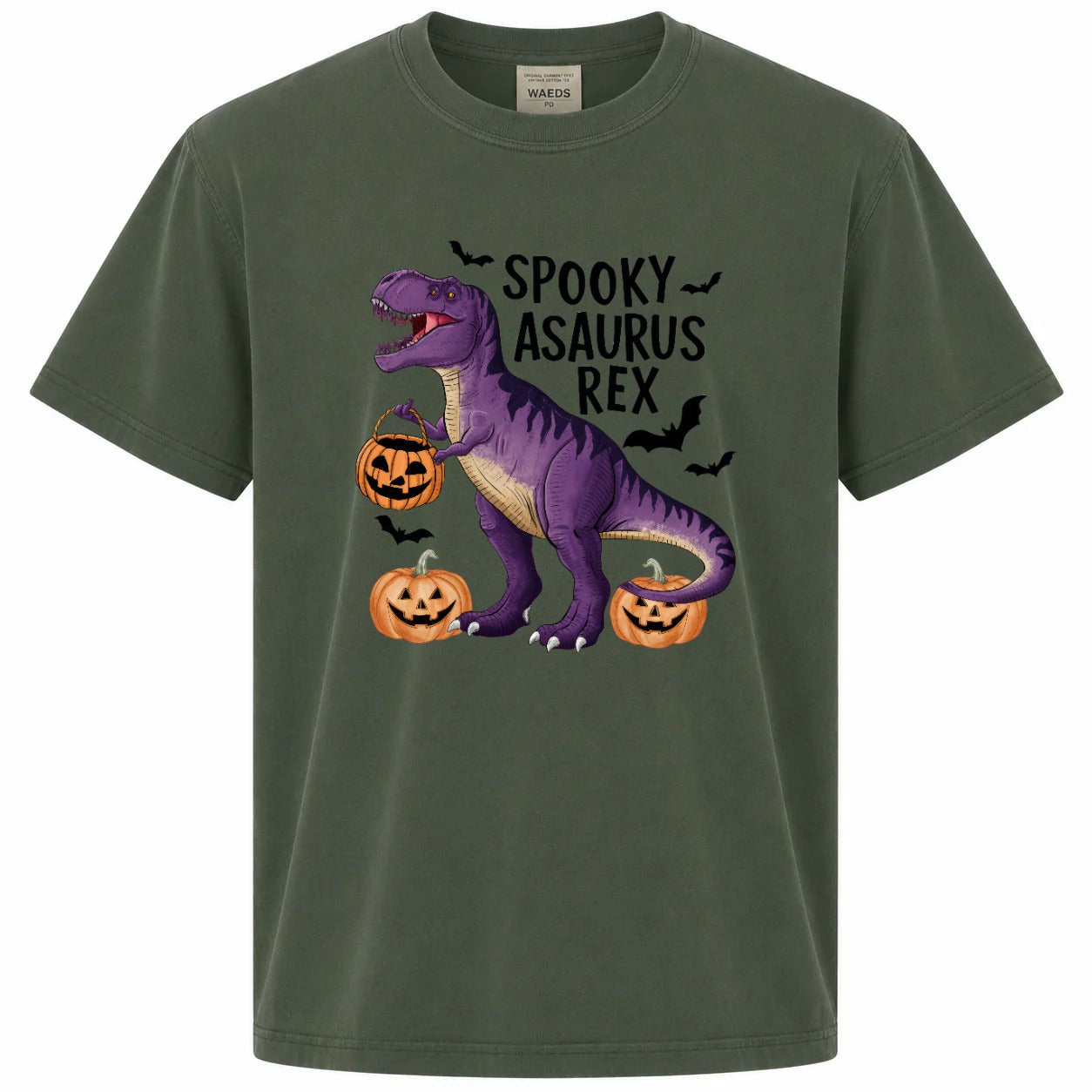 Spooky Asaurus Rex Halloween Graphic Tee