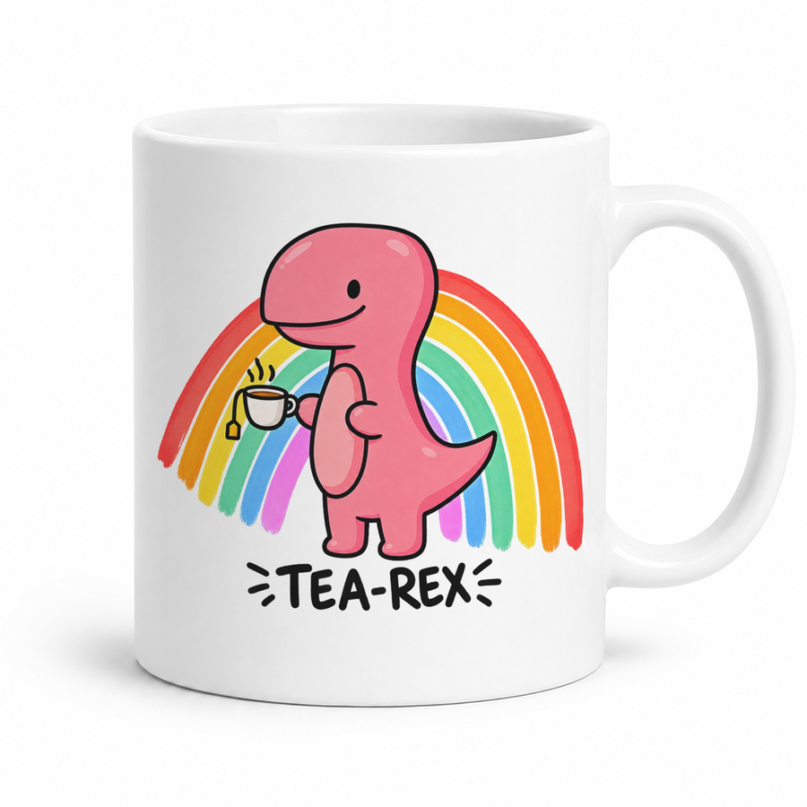 Tea-Rex Graphic Mug