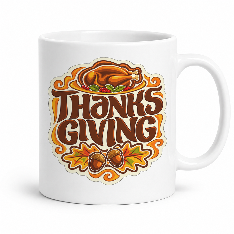 Thanksgiving Graphic Mug