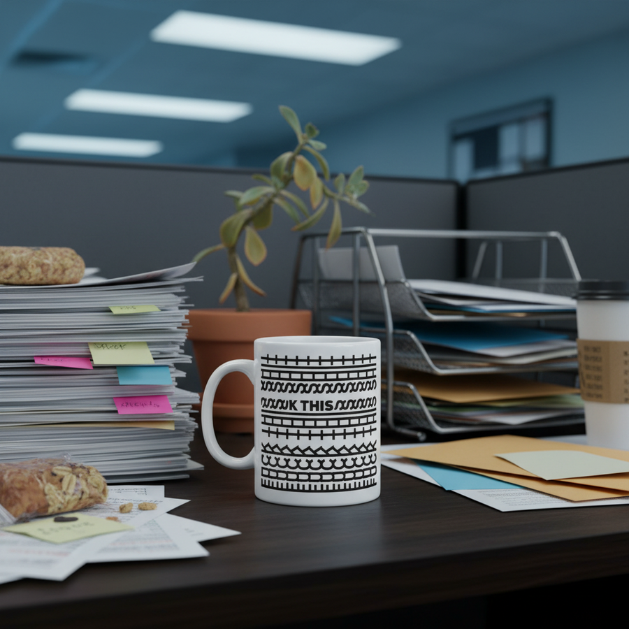 F*ck This Sh*t Mug Mockup 1:1