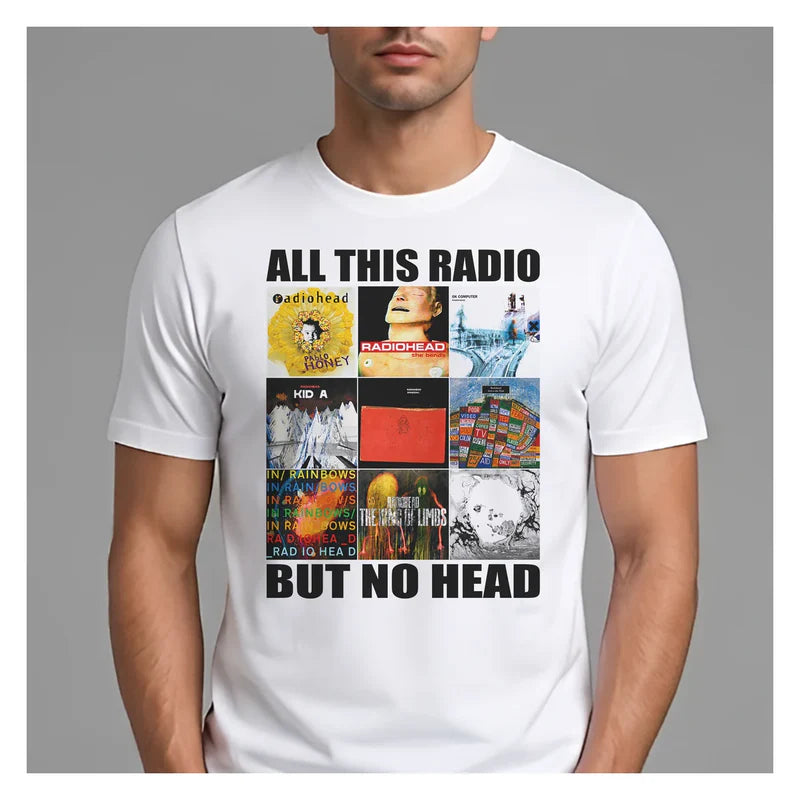 Mockup ALL THIS RADIO T-Shirt