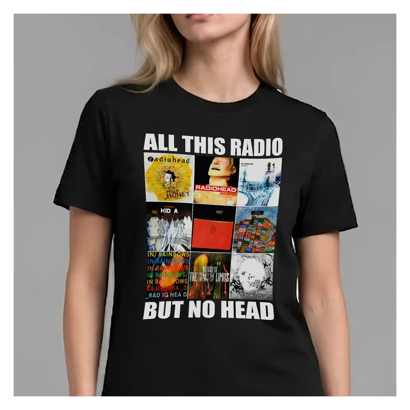 Mockup ALL THIS RADIO T-Shirt