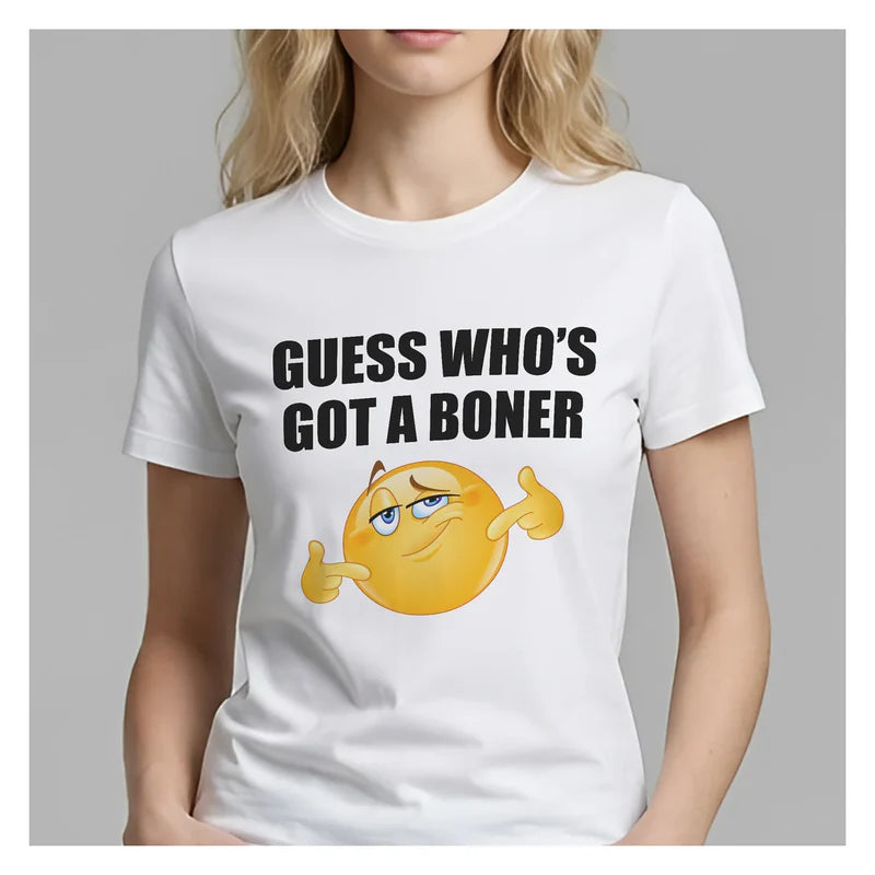 Mockup GUESS WHO’S T-Shirt